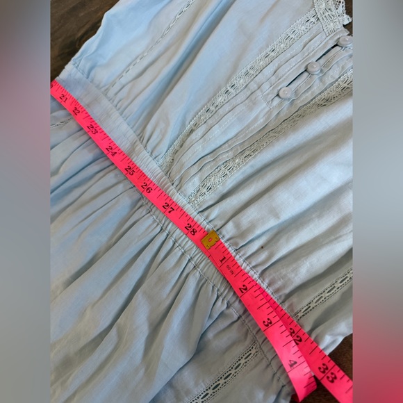 Aritzia blue midi dress sz Medium like new - Picture 7 of 10